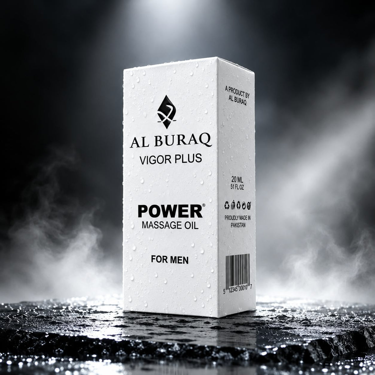 Al Buraq Vigor Plus Massage Oil - 20ML