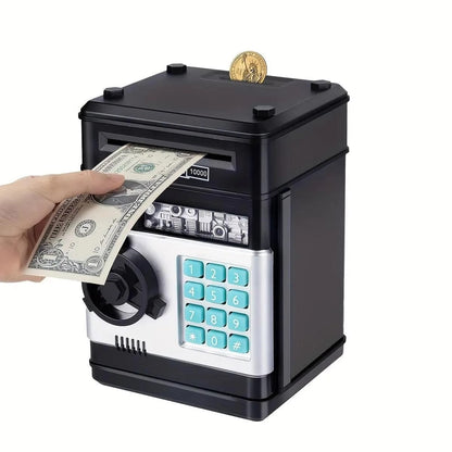 Kids Number Bank Coin and Bill Safe