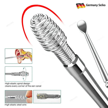 Stainless Steel Ear Pick Set