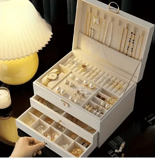 Luxury Multi-Layer Jewelry Storage Box