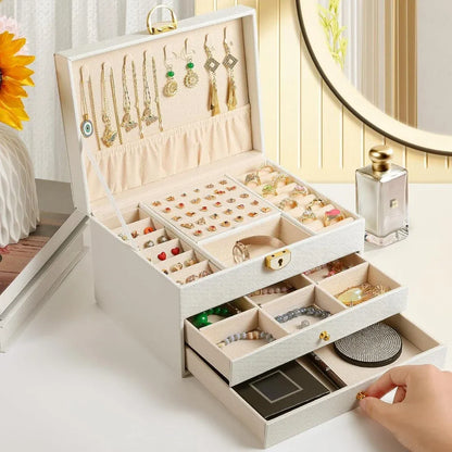 Luxury Multi-Layer Jewelry Storage Box
