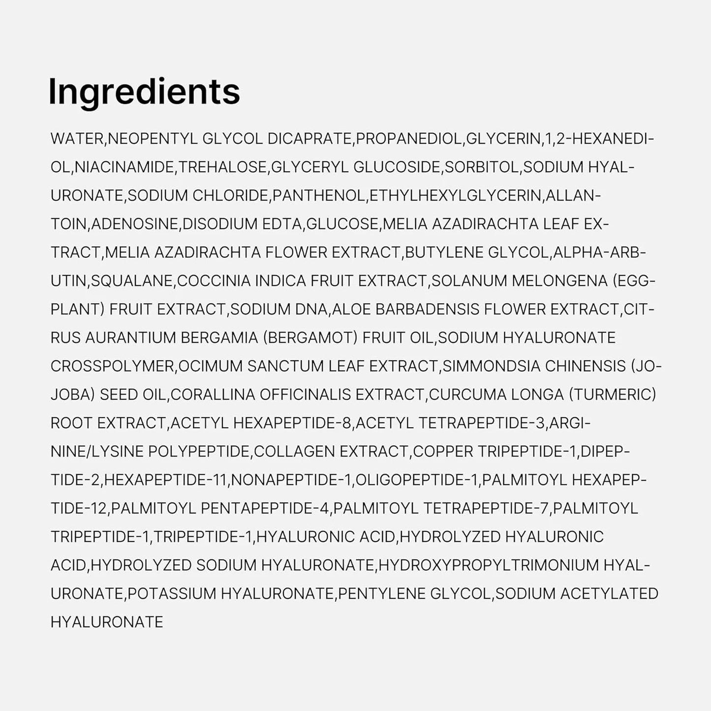 Medicube Hyaluronic Multi Peptide Serum