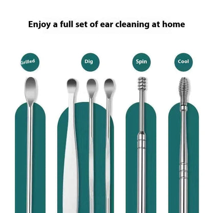 Stainless Steel Ear Pick Set
