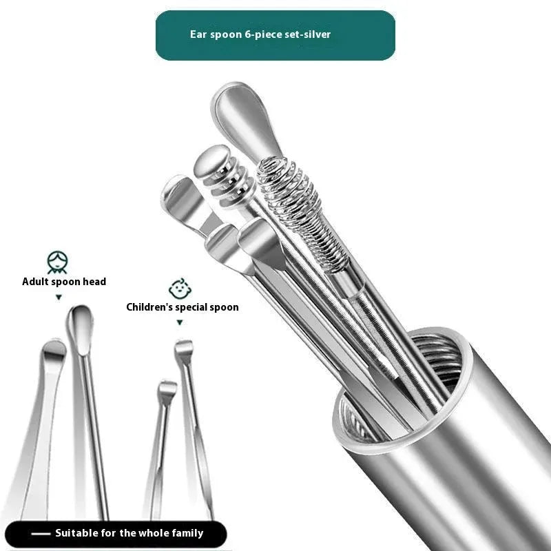 Stainless Steel Ear Pick Set