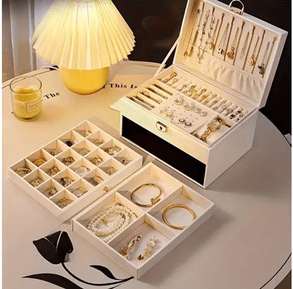 Luxury Multi-Layer Jewelry Storage Box